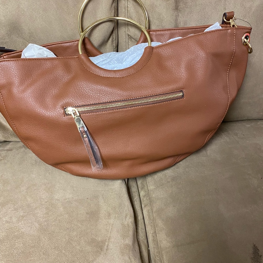 Leather INC purse brand new